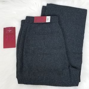 NWT 212 COLLECTION gray wide leg slacks